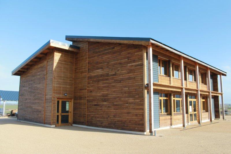 Isolation en paille pour le CRER (79)